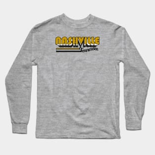 Nashville - Retro 3 Long Sleeve T-Shirt